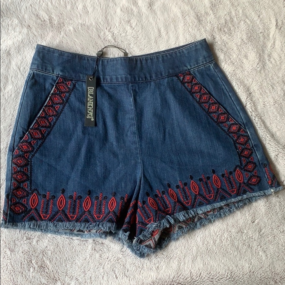 NWT Blank NYC Blue Note Shorts